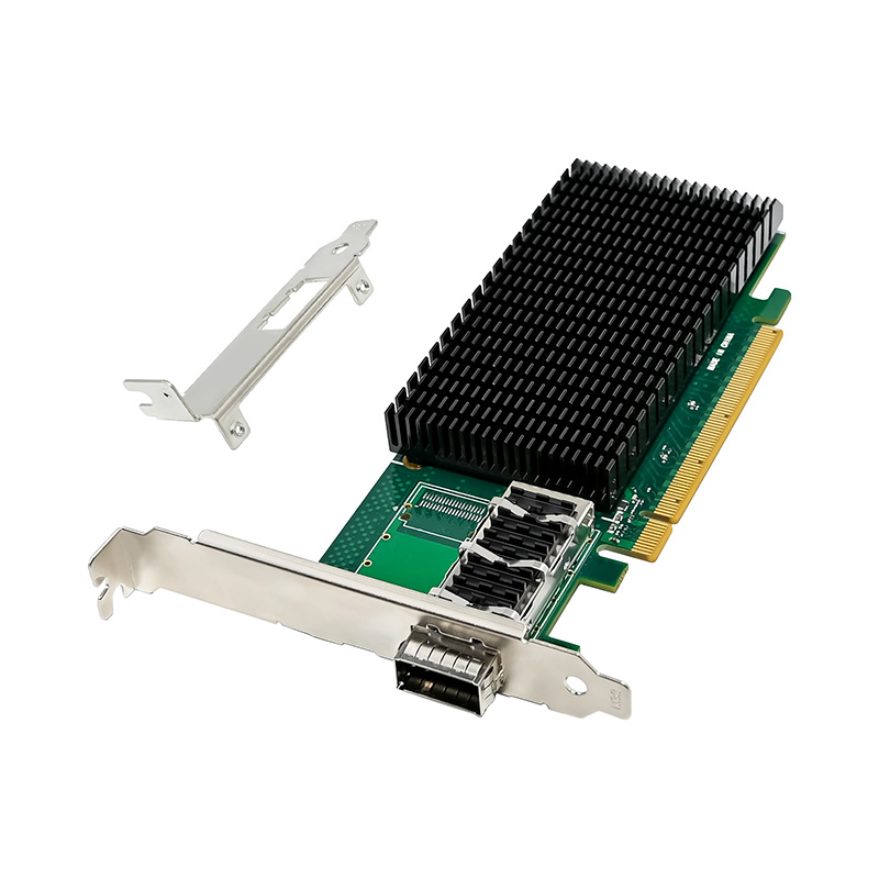 Tek Portlu 100GbE QSFP28 Fiber - 100Gbe Qsfp28 Network Card incelemesi ve fiyatı